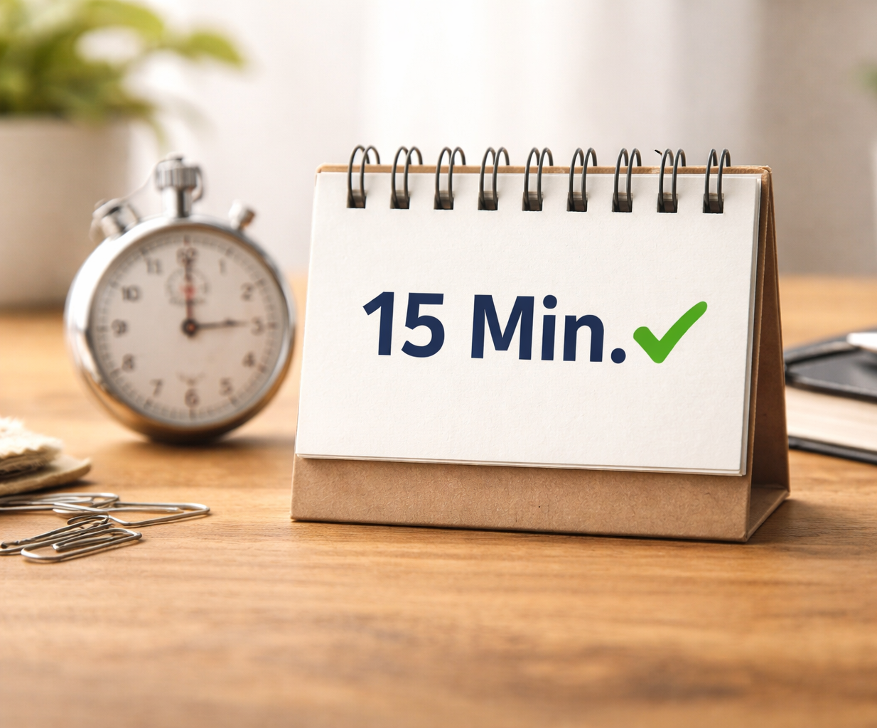 15 Minuten Erstgespräch mit Thomas Rödde