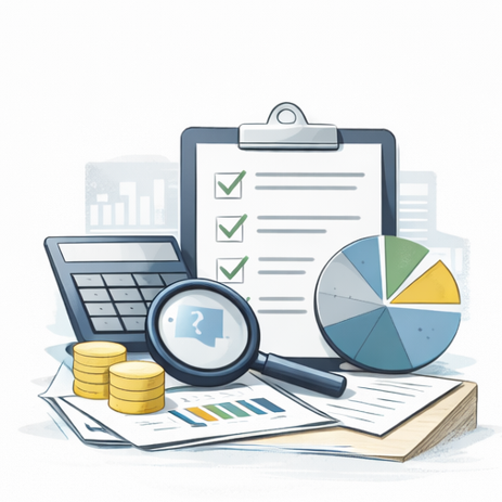 Abstraktes Symbolbild für die Analyse von Stabilität, Rollen und Handlungsfähigkeit im Einkauf